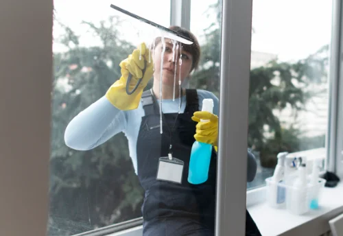 Nettoyage de vitres intérieures et extérieures à Piégon